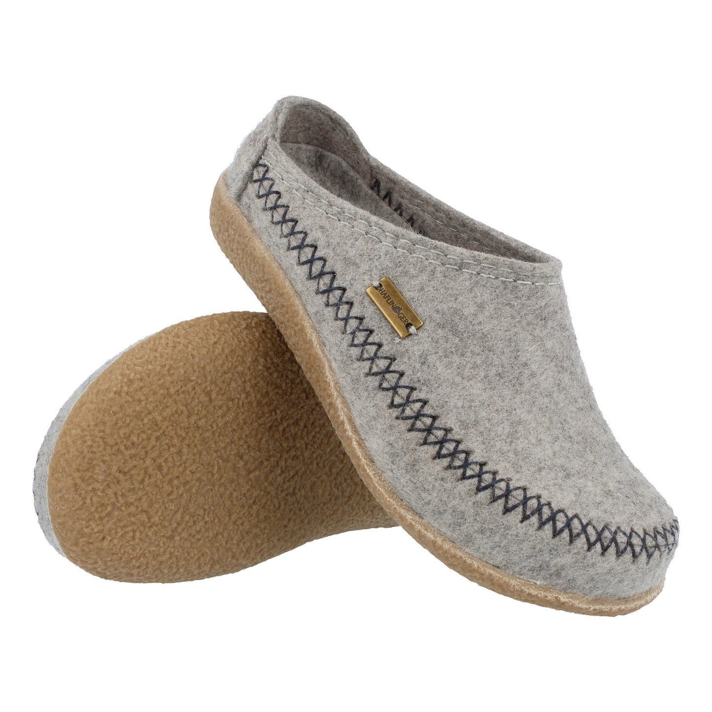 Haflinger Blizzard Credo Feltclog TR Sole grey