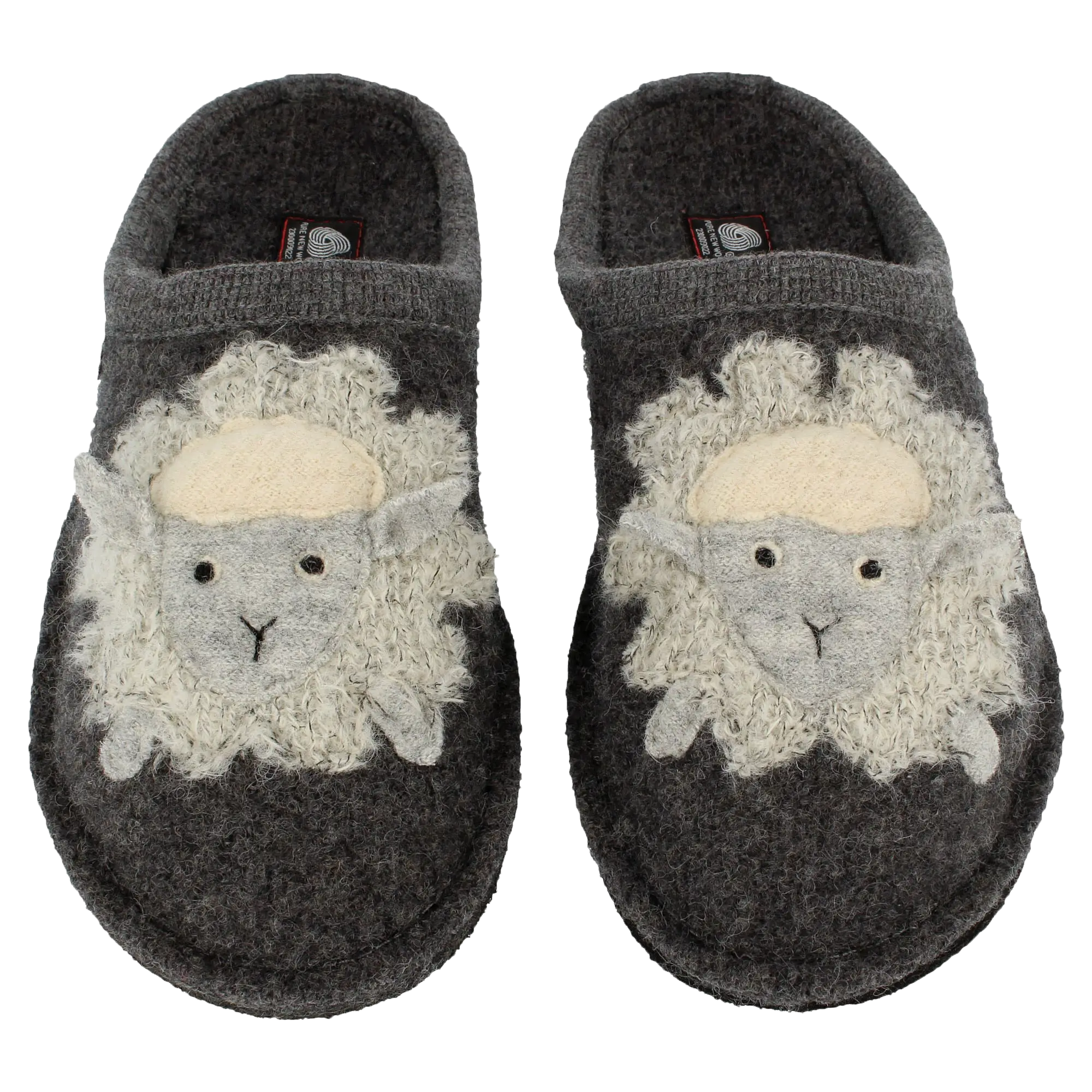 Haflinger Slipper AR Lamby Cozy Wool Slippers with Lamb Detail