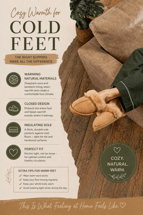 Which slippers are best for cold feet?