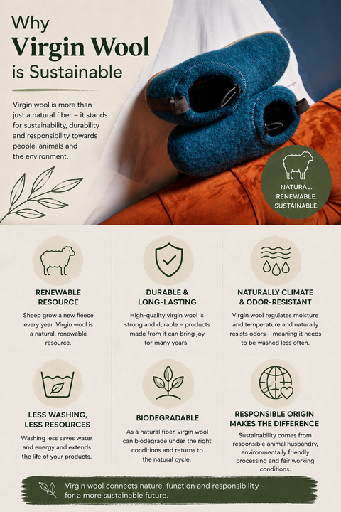 Why Virgin Wool Is Sustainable