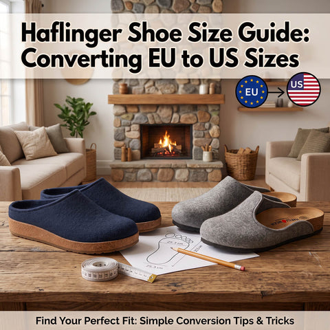 Haflinger Shoe Size Guide: Converting EU to US Sizes