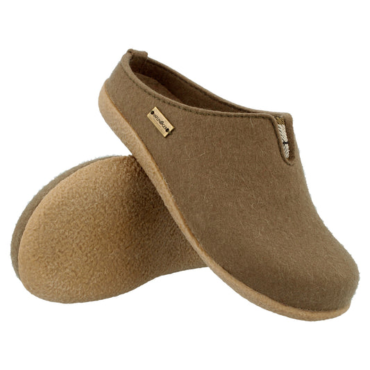 Haflinger Visby Feltclog olive